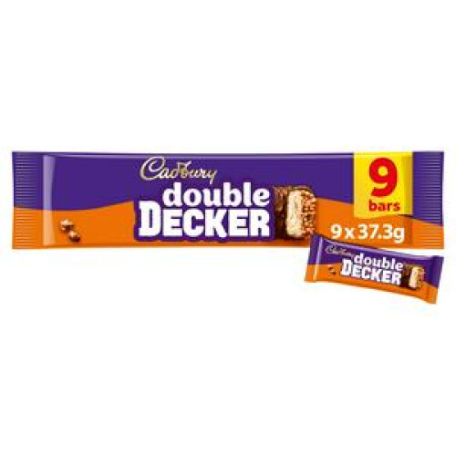 Cadbury Cadbury Double Decker 9 Pack 360g (Pack of 6)