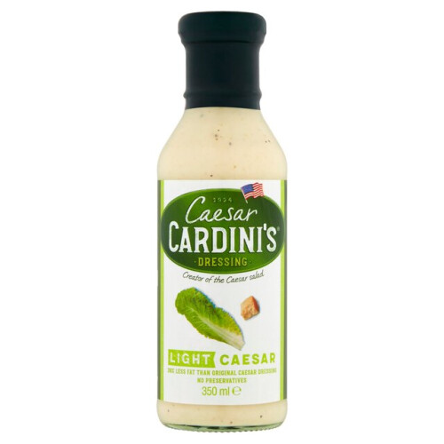 Cardini's Light Caesar Dressing 350ml - Pack of 6