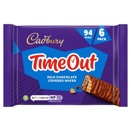Cadbury Cadbury Timeout 6 x 16g (Pack of 6)