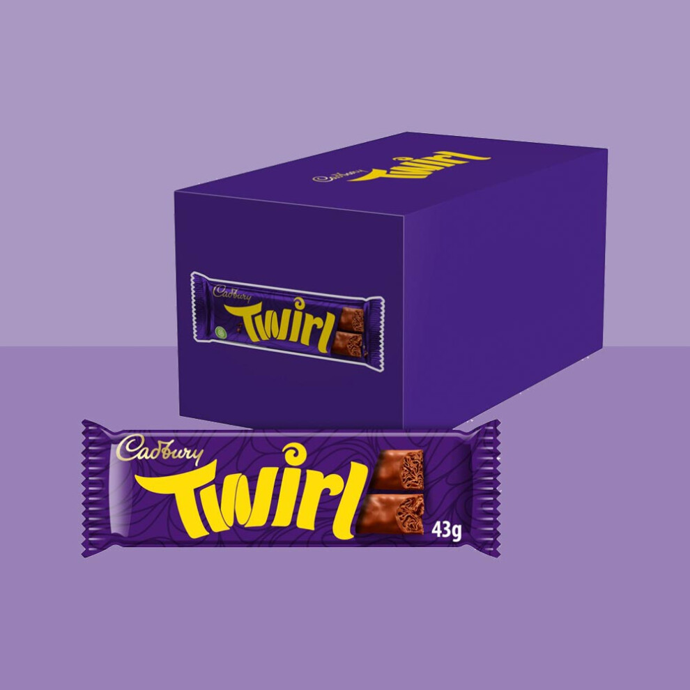 Cadbury Twirl 43G (Box Of 48)