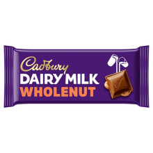 Cadbury Dairy Milk Whole Nut 120g (Box of 13)