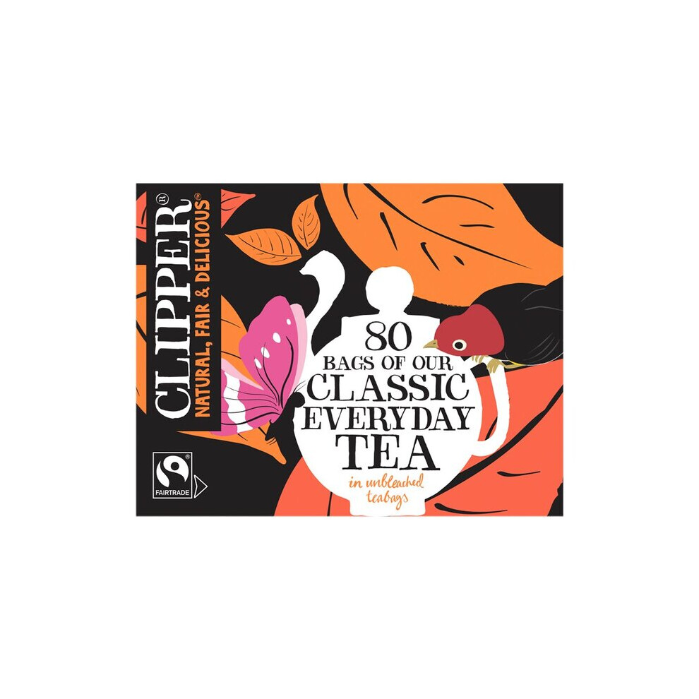 Clipper Fair Trade 80 Tea Bags