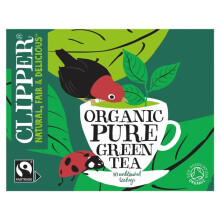 Clipper Fairtrade Pure Green Tea (80)