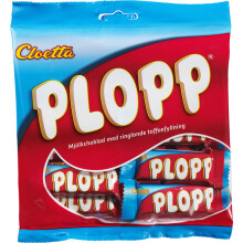 Cloetta Plopp - Milk Chocolate Bites with Soft Toffee Filling (158g)