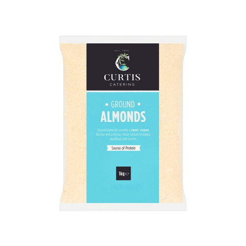 Curtis Blanched Ground Almonds 1kg Pack of 6