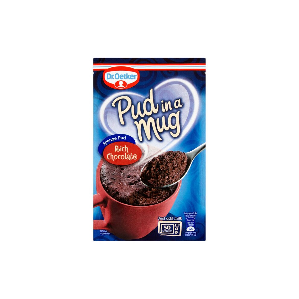Dr. Oetker Dr Oetker Pud In A Mug Rich Chocolate 60G (Pack Of 4)