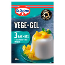 Dr Oetker Vege-Gel Sachets 3 x 6.5g - (PACK OF 4)