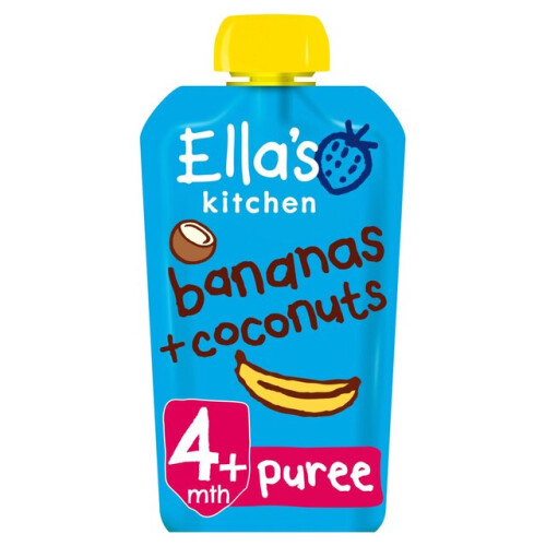 Ella's Kitchen Bananas & Coconuts 120g - Pack of 6