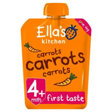 Ella'S Kitchen Carrots Carrots Carrots Stage 1 From 4 Months 70G - Pack of 6