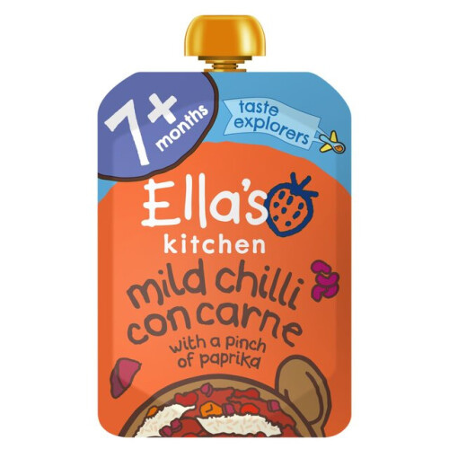 Ella's Kitchen Mild Chilli Con Carne 130G