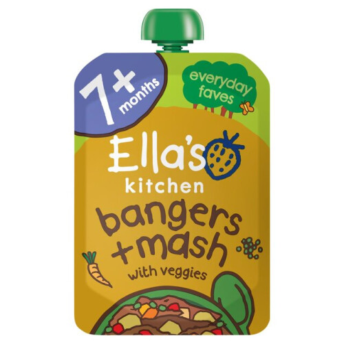 Ella's Kitchen Organic Bangers & Mash 7mth+ (130g)