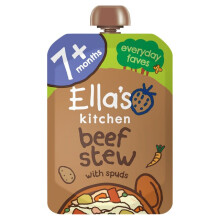 Ella's Kitchen Organic Beef Stew with Spuds Stage 2 130g - Pack of 6