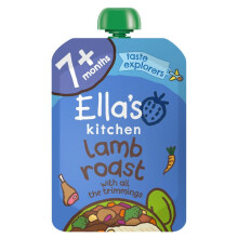 Ella's Kitchen Organic Lamb Roast Dinner Stage 2 130g - Pack of 4