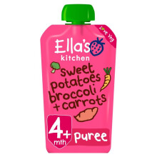 Ella's Kitchen Organic Sweet Potatoes, Broccoli & Carrots 4mth+ (120g)