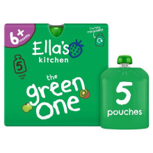Ella's Kitchen Organic Smoothie Fruits The Green One 5 x 90g