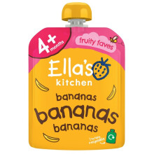 Ella's Kitchen Organic Smooth Banana Puree Stage 1 70g