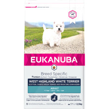 Eukanuba West Highland White Terrier Adult Dog Food (2.5kg) (Pack of 6)