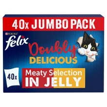 Felix As Good As It Looks Doubly Delicious Pouches 40 x 85g