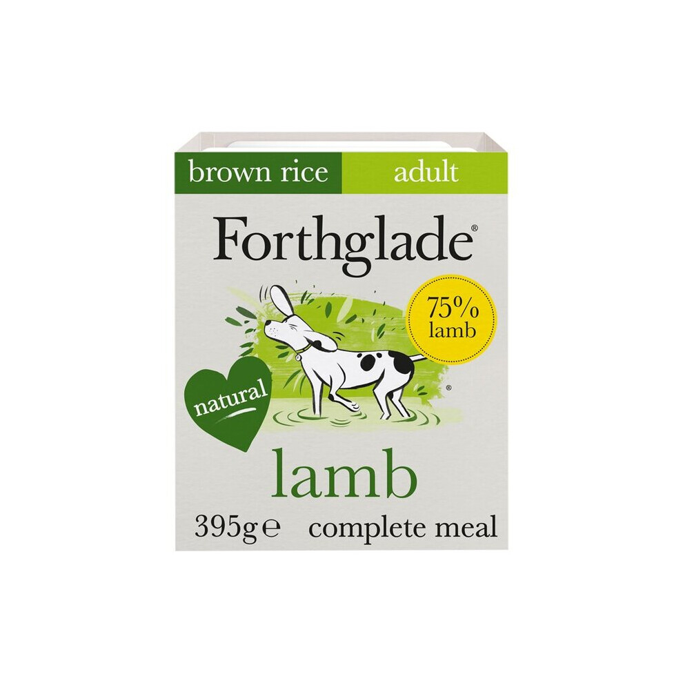 Forthglade Complete Adult Lamb With Rice & Veg 18 X 395G Brown