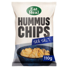 Eat Real Hummus Sea Salt Flavoured Chips 110g