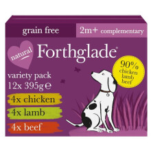 Forthglade Just Multicase (Chicken, Lamb and Beef) Grain Free 12 x 395g