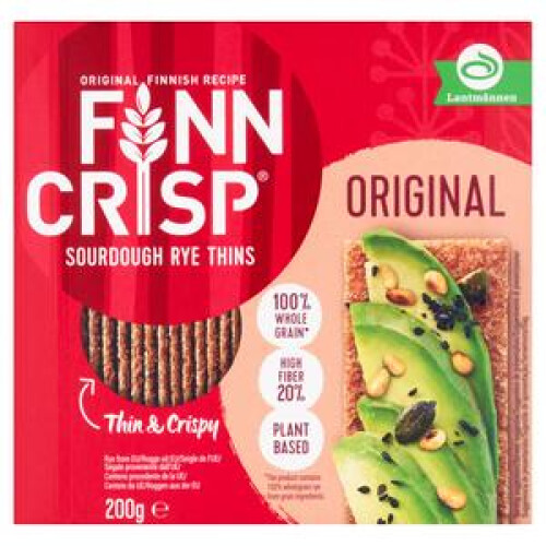 Finn Crisp Original Rye Thin Crispbread (200g)