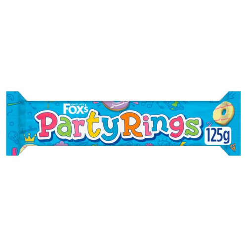 Fox's Party Rings 125g - Pack of 2