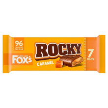 Fox's Rocky Caramel Biscuit Bars Multipack 7 x 19g (Pack of 2)