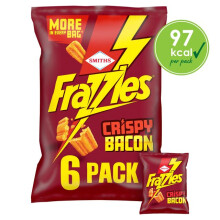 Frazzles Bacon Snacks 6 x 20g per pack (PACK OF 4)