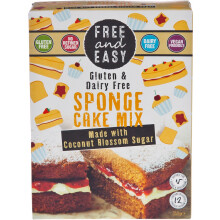 Free & Easy Free From Gluten Dairy Yeast Free Sponge Cake Mix 350g