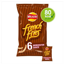 French Fries Worcester Sauce 19g x 6 per pack - Pack of 6