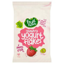 Fruit Bowl Raspberry Yogurt Flakes 5x18g (Pack of 2)
