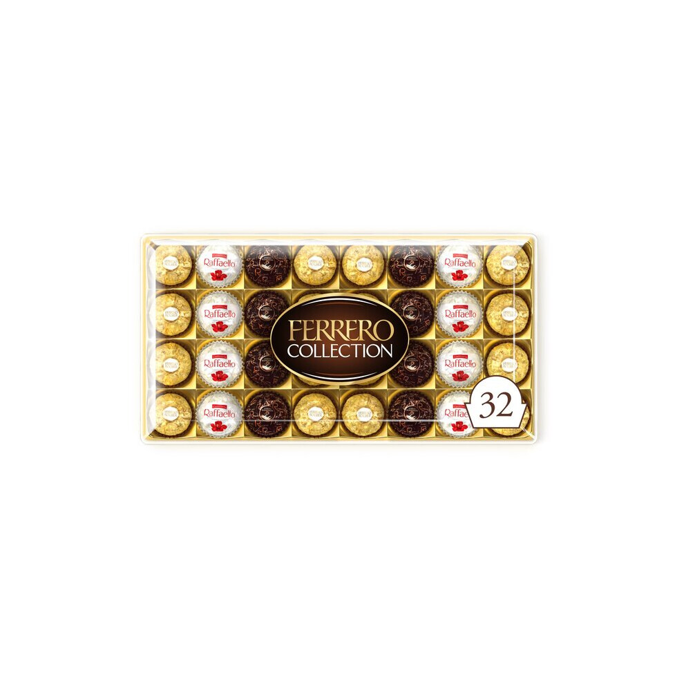 Ferrero Rocher Collection 32 Pieces 349G - (Pack Of 4) Dark
