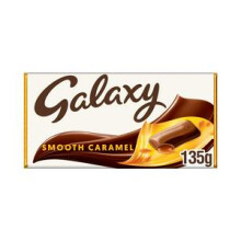 Galaxy Caramel Large Block 135g - Pack of 6