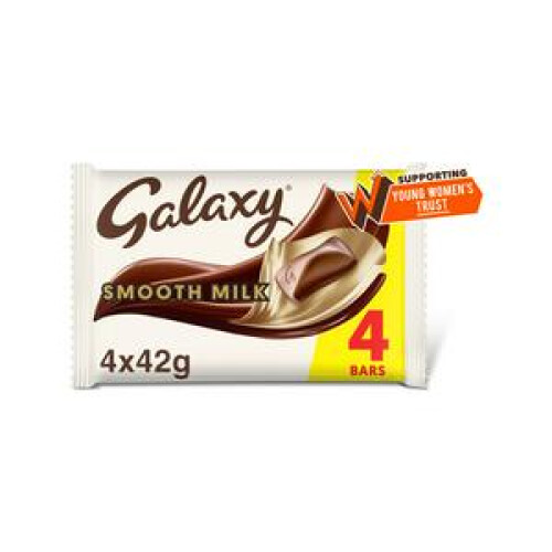 Galaxy Galaxy Milk Chocolate Bar (4x42g)
