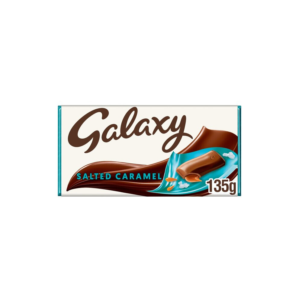 Galaxy Salted Caramel 135G (Pack Of 6)