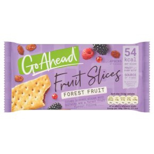 Go Ahead Crispy Fruit Slice Forest Fruit 4 per pack - (PACK OF 4)