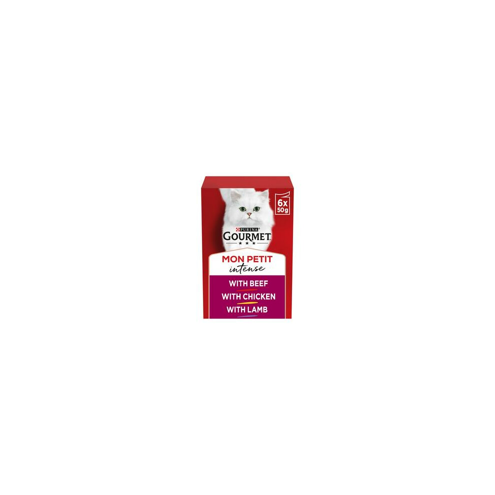 Gourmet Mon Petit Beef Chicken & Lamb 6 X 50G