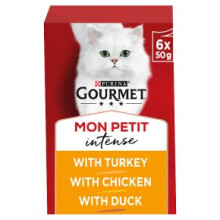 Gourmet Mon Petit Cat Food Poultry 12X50g