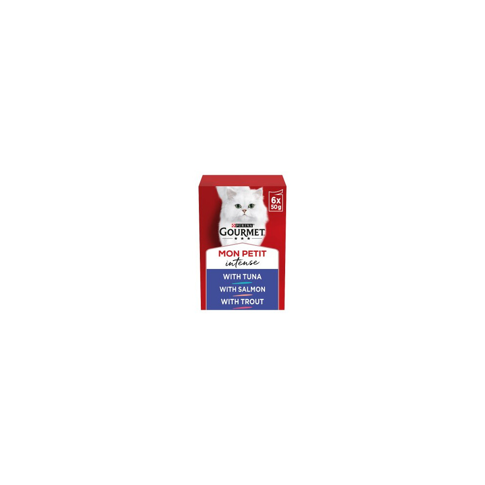Gourmet Mon Petit Tuna & Trout 6 X 50G Salmon