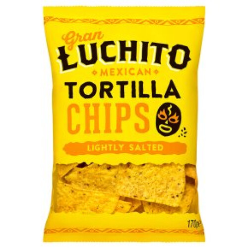 Gran Luchito Lightly Salted Tortilla Chips 170g
