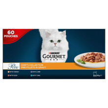 Gourmet Perle Mixed Pouch Chef's Selection 60 x 85g (PACK OF 4)