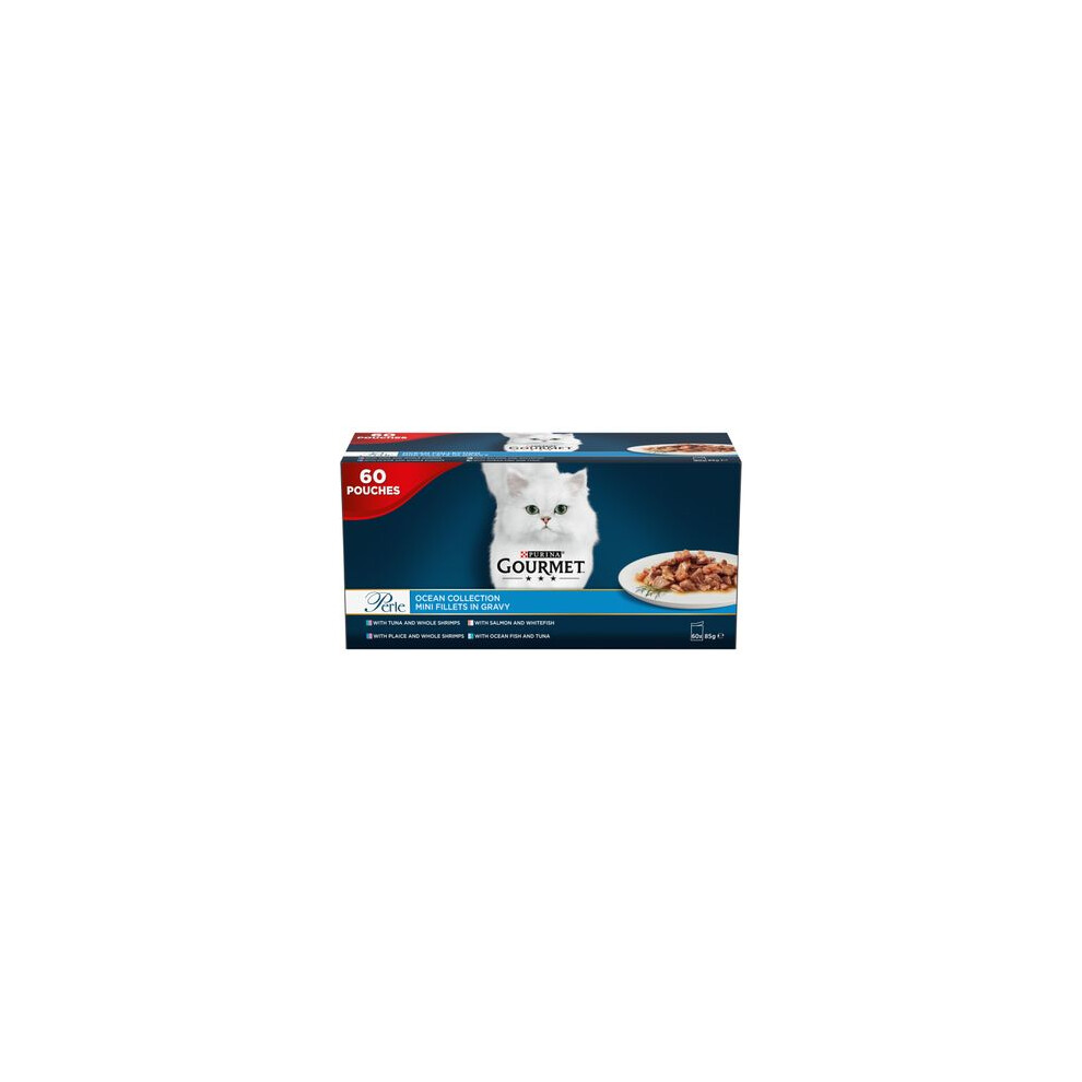Gourmet Perle Ocean Collection Cat Food 60 X 85G