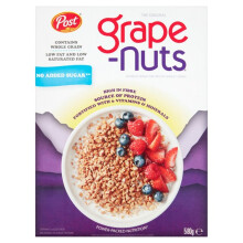 Grape-Nuts Crunchy Wheat & Malted Barley 580g - Pack of 2