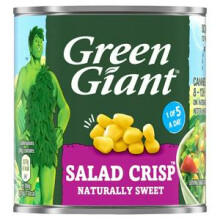 Green Giant Salad Crisp Sweetcorn (6x150g) - Pack of 2