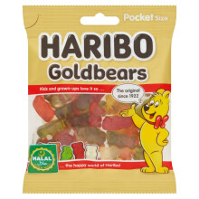 Haribo Halal Goldbears 100g (Pack of 2)