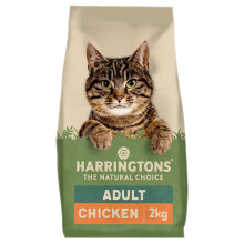 Harringtons Adult Cat Food with Chicken 2kg (Pack of 4)