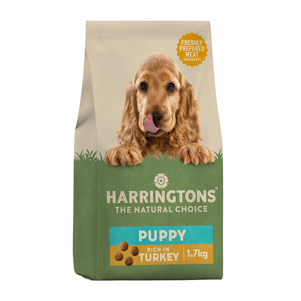 Harringtons Puppy Food With Turkey And Rice (2Kg) (Pack Of 6)