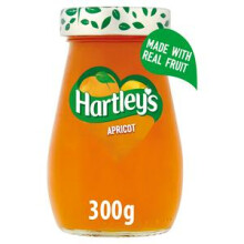 Hartley's Best Apricot Jam (300g) - Pack of 6