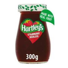 Hartley's Best Seedless Strawberry Jam (300g) - Pack of 2